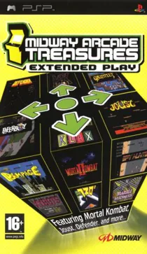 Midway Arcade Treasures - Extended Play (EU) box cover front